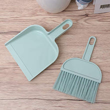 Toyvian Mini scopa e set di spazzaneve per la pulizia della gabbia nido di casa Desktop Pets (blu)