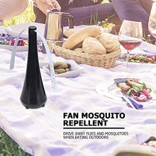 Matefielduk Ventilatore Portatile Repellente per Zanzare,Ventilatore Repellente per Zanzare in Casa,Tiene Le Mosche Lontano da Cibo,per Cucina Domestica,Tavolo da Pranzo,Picnic All'aperto