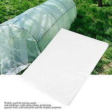 Leinggg Copertura per Serra Serra per plastica Trasparente Copertura per Pellicola in polietilene Protezione per Giardino