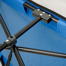 AMANKA Lettino da Campeggio per abbronzarsi branda brandina Letto da Campo | Struttura in acciao Pieghevole 10 Gambe | ca 190x70cm | Azzurro