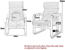 CDFC Regolabile Pieghevole Lazy Sofa Accent Sedia Sedia da Pavimento Divano Lettino Lettino Sedia reclinabile Sedia Poltrona Imbottita Poltrona Poltrona Easy Sedia Sedia Lounge Sedia Se