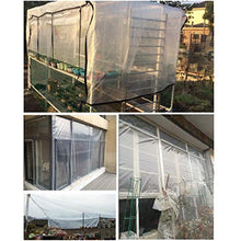 SHIJINHAO Telo Impermeabile Esterno,Incatramata Con Occhiello Trasparente Cortina Impermeabile Parapioggia Film Isolamento Termico Antigelo Giardinaggio Accessori In Barca, Nuoto Cover Pool, 26 Format