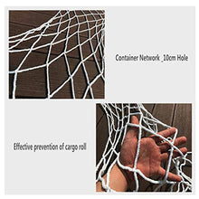 Safe net-ND Rete di Sicurezza Bianca Spessa 6 Mm di Corda, Rete di Protezione delle Piante da Giardino, Corrimano per Bambini, Rete di Prevenzione Dell'arrampicata, Multi-Dimensione