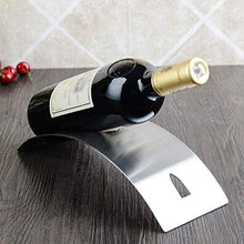 SILOLA Portabottiglie, Fiocco Materiale Acciaio Inossidabile Portabottiglie Vino Rosso Europeo Decorazione Domestica Bar Accessori Vino Portabottiglie