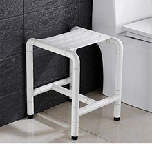 HLY - Sgabello da bagno semplice, multifunzione, antiscivolo, per riporre la sedia da bagno, cambia scarpe, sgabello da uomo anziano, donna incinta 0106, B
