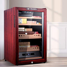 Xing Hua home Umidificatori Humidor Armadio per Sigari Armadio per Temperatura E umidità Costanti Armadietto Idratante Elettronico per Uso Domestico Legno di Cedro Blocco Sicuro per Bambini