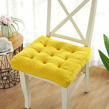AIKES Calore Tatami Cuscino da Pavimento,Spesso Trapuntato Piazza Pad Sedia,Morbido Ufﬁcio Studente Cuscino,Auto Panca Balcone Cuscino-D 17.7inx17.7in
