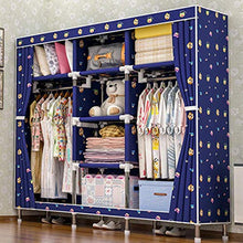 Sgualie Fold Portable Storage Cabinet camera da letto mobili armadio camera da letto,D, Federazione Russa