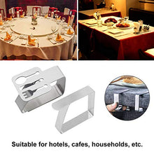 Clip per tovaglia,8 pezzi porta tovaglie in acciaio inossidabile,morsetti per tovaglia adatti per picnic all'aperto,morsetti per copritavolo ispessiti per hotel,caffè,famiglia,campeggio,matrimonio