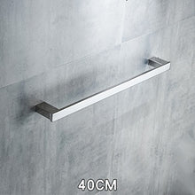 Acciaio Inox Porta Asciugamani per Bagno Cucina, Montaggio a Muro, 40cm, Beelee BA8003SC40