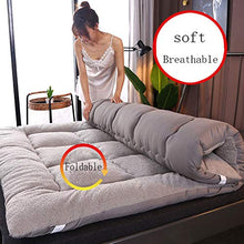 NSAIH Materasso Super Morbido,Materasso Tatami,Materasso dormitorio, futon da Viaggio Portatile,Pieghevole,Antiscivolo,Futon da Viaggio, per Esercizi di Yoga,Campeggio,Hotel