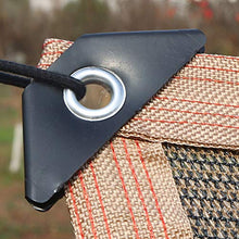 GZHENH Rete Parasole,Balcone Terrazza Rete Ombreggiante Protezione Solare Crittografia Traspirante Telo Ombreggiante da Giardino può Sopportare 50 kg, 31 Dimensioni (Color : Brown, Size : 2x1m)