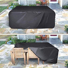 Fodere per Mobili da Giardino Impermeabili 160X130X90Cm, Copertura per Mobili da Giardino, Coperture per Tavolo da Pranzo in Tessuto Oxford Resistente al Vento, Protezione da Patio, 2 Colori, 33 Misu