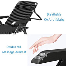 SHUAIIJUAN Sedia per il tempo libero domestico Sdraio pieghevole s Sdraio da spiaggia, portatile reclinabile sedia da giardino a sdraio Sdraio for Outdoor Patio Beach Camping, Max 441lbs carico - Brow