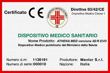 MENTOR - Materasso Molle & Memory Med H4 Singolo 90x200 Athena Med 4D R Evo DISP. Medico DETRAIBILE H26, a 9 Zone di portanza differenziata, sfoderabile e Lavabile.