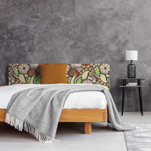 MEGADECOR Testiera per letto in PVC, 10 mm, decorativa, economica, modello Abbotsford (200 x 60 cm)