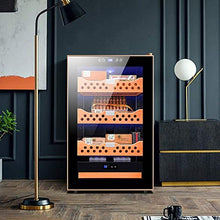 Xing Hua home Umidificatori Humidor Cigar Cabinet Costante di Temperatura E umidità Legno di Cedro Regolabile Negativo umidità Frigorifero Ion Purificazione può Tenere 400 Sigari