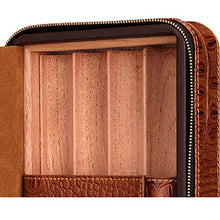 Ljf 4 sigari sigari umidificatore Portatile Sigaro Sigaro humidor sigari umidificatori Scatola di Sigaro Scatola di sigari di Viaggio buona Tenuta Prestazioni Migliore Regalo