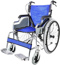 Carrozzine Semoventi, Transito Portatile da Viaggio Lega di Alluminio, Pieghevole Rapido Telaio di Supporto Doppio Leggero Pedale Antiscivolo con Custodia Gomma Pneumatica Trolley per Disabili/Anzi