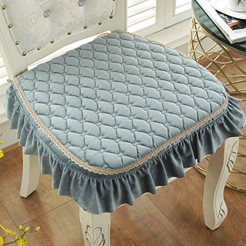 XHNXHN Cuscini per sedie da Pranzo Spessi Europei, Cuscini per sedili Corti in Peluche Cuscini per sedili per Esterni Antiscivolo per Interni Decorazioni per la casa Cuscini per sedie Lavabili con