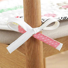 XHNXHN 4 Pezzi Cuscino per Sedia da Pranzo Cuscino per sedie da Cucina Cuscino Antiscivolo per Ufficio Invernale ed Estivo Cuscino per Sedia Computer Whiteb 45x45cm (18x18In) * 4