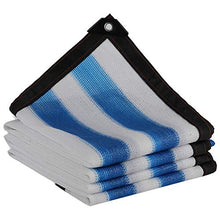 Telo Ombreggiante, Telo Coprente da 90% Sunblock for Piante con Occhielli - Tessuto for Protezione Esterna Anti-UV, Copertura in Rete a Strisce for pergola a Effetto Serra (Size : 6m x 10m)