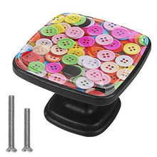 Bottoni colorati 4 PCS Pomelli per Porta, Pomolo per Mobile, Pomelli per Mobili con Viti, Maniglia per Armadietto, Pomelli per Porta, Pomelli per Cassetti per Porta, Armadio, Cassetto e Credenza