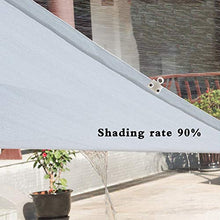 JIANFEI Balcone Frangivista Telo Privacy, Terrazza Ringhiera Isolamento Rete Ombreggiante, Casa Fiori Panno di Protezione Solare, 56 Dimensioni Personalizzabile (Color : White, Size : 0.9x3m)