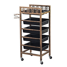 MEI XU Carrelli di Stoccaggio Scaffale - Carrello portautensili Carrello di Bellezza Carrello portautensili Carrello Multi-Strato Carrello portautensili Carrelli di Utilità