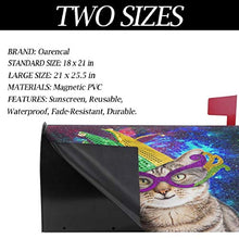 Divertente Felice Gatto Mardi Gras Jester Cappello Galassia Star Mailbox Copre Magnetico Giardino Cantiere Casa Decor Dimensioni Standard 53,3 cm x 45,7 cm
