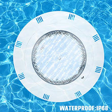 Luce per piscine, luce subacquea, ABS per piscine facili da installare per fontane da parco