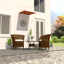 Tenda retrattile 100 × 150 cm arancione e marrone