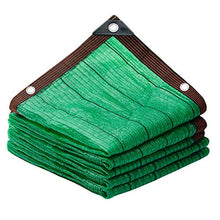 Senza marchio DANDAN Net Ombra Schermo Solare Crittografia Ispessimento Ombra Net Tetto/Cortile/Balcone/Auto/Succulente Ombreggiatura Pin Piatto Verde (Size : 4 * 8m)