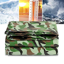 GJSN Outdoor Multiuso Incatramata Telone Tenda da Campeio Camo Tarp - Copertura Della Volta Impermeabile con Occhielli, Multi-Purpose Camuffamento Della Tela Di Canapa per il Balcone/Barca,4Mx5M