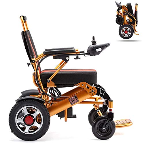 Accessori per la casa Anziani Disabili Sedia a rotelle pieghevole per anziani Sedia a rotelle elettrica pratica Sedia a rotelle leggera Allterrain Scooter elettrico Sedia elettrica a doppio motore