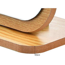 BD.Y Specchio per Il Trucco di Alta qualità, Specchio cosmetico da scrivania Mini Specchio Decorativo in Legno Portatile 16 x 20 cm Specchio
