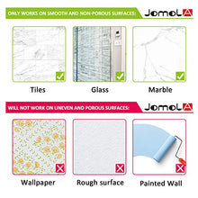 JOMOLA 43,2 CM Cucina Ventosa Portasciugamani con Ganci Scorrevoli Appendiabiti Telo Doccia Bar Organizer 6 Utensili Rimovibili Ganci