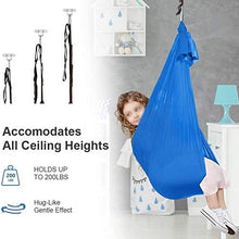 QHY Amaca Amaca Yoga Antigravity Terapia al Coperto Altalena per Bambini Bambino Adolescenti con Esigenze Speciali Coccola Altalena Amaca Sedia Sospesa Altalena Bambini