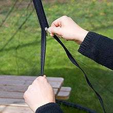 Schermo all'aperto Ombrello Esterno Giardino Ombrellone Tavolo Schermo all'aperto Ombrello Mosquito Tabella Rete di Poliestere Rete - Adatto 9-10FT Ombrelli e Patio tabelle ZDWN
