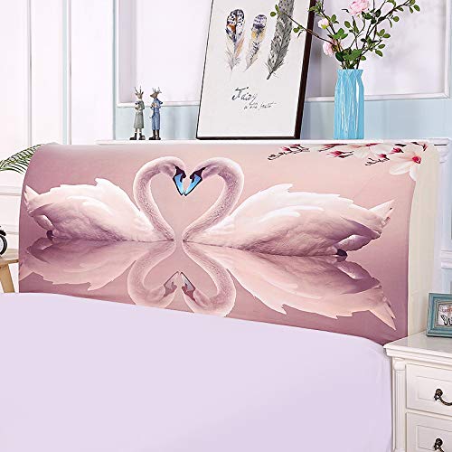 ZXLRH Copri Testata Letto, Modello Squisito Protezione da Mobili Fodera Antipolvere,Dì Addio alla Vecchia Tavola del Testiera,Miglior Compagno Copertura per Testiera per Letto,B-150CM