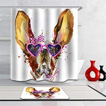 LIYAN Combinazione Bagno. Immagini Chiare E Colori Vivaci Rendono Il Tuo Bagno Pieno di Vita. Accessori da Bagno. Pittura Ad Acquerello Cane.