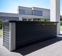 trime cristalli cuscino Box, giardino box, Universal Box 850L Antracite//Universal Box e giardino espositore 187 x 79 x 73 cm (L x P x A)