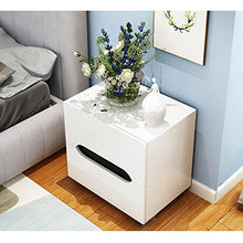 XiuHUa Moderno Minimalista Mini Camera da Letto Comodino Bianco Vernice Armadietto Comodino Armadietto Mobili da Camera da Letto