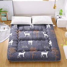 Pavimento Futon Materasso Pad,Tatami Dormire Materasso Topper,Morbido Tatami Mat Portatile,Trapuntato Futon Materasso Tappetino Lo Yoga Mat F 90x200cm(35x79inch)