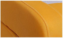 HongTeng Divani Classico Divano Pigro Divano Singolo Tessuto Sedia Installazione Gratuita Sedia Camera da Letto Soggiorno pisolino Cuscino Tatami Regalo Cuscino 45 × 54 cm (Color : Yellow)
