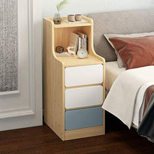 Yxxc Lampada da Terra Regolabile Tavolino da caffè Comodino Ultra-Stretto Camera da Letto Moderna Semplice Mini ripiano Piccolo Comodino Semplice Armadio p