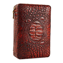NIHAOA Accessori del Sigaro Corrosione Cigar Box-Rivestito Cedro Cigar Humidor Custodia da Viaggio/Cutter Set Accendino con umidificatore e Cedar Vassoio Buon apporto di umidità