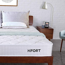 HIFORT Materasso 80x190 cm, molle insacchettate, singolo, molleggio a 7 zone, traspirante, alta elasticità, fibra di bambù, durezza media, 20 cm