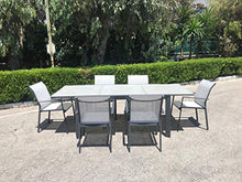 Set Giardino Santorini Tavolo ALLUNGABILE 160/240X100 +8 POLTRONE
