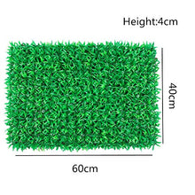 Pannelli di siepi Artificiali, Artificiale bosso Pannelli Topiary Hedge impianto Privacy Screen UV Recinzione protetta Backyard Garden USA 12 Pezzi per la casa Giardino Decorazione Esterna a Parete